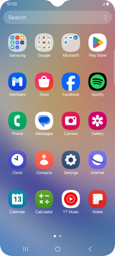 Press Play Store.