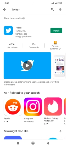 Press Twitter.
