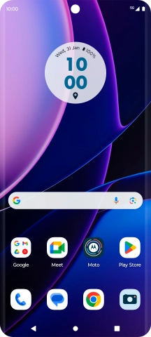The network mode icon shows the network mode currently used by your phone.
