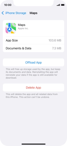 Press Offload App.