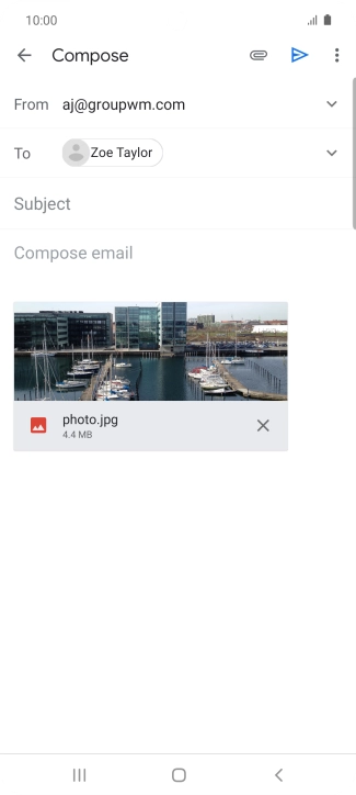 Press Subject and key in the required subject.