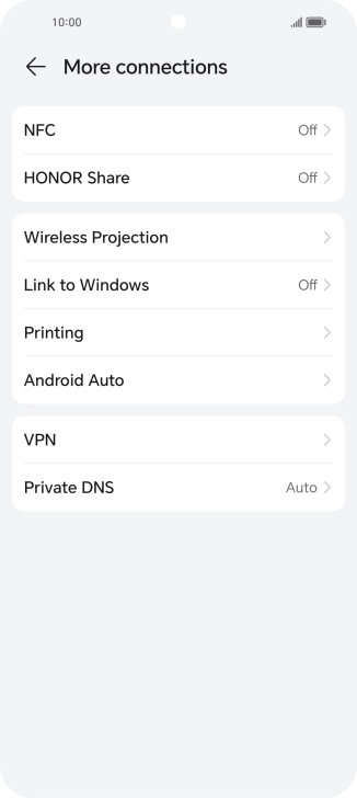 Press NFC.