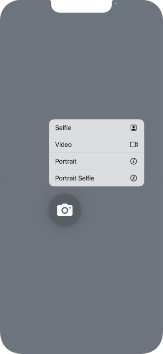 Press and hold the required function to see more actions.