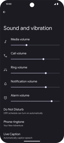 Press Phone ringtone.