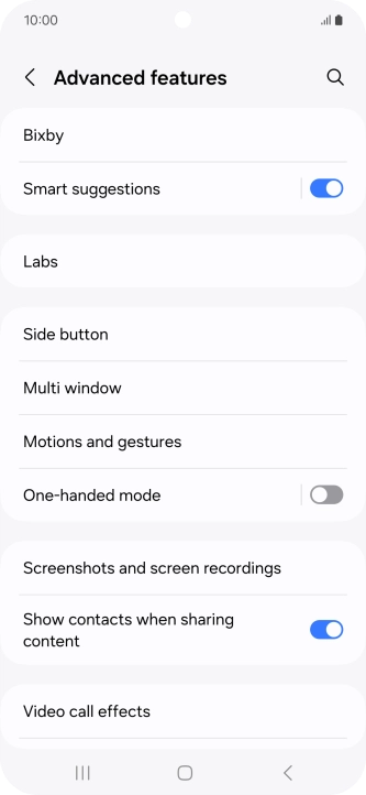 Press Bixby.
