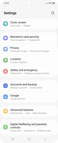 Press Google.