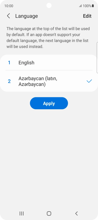 Press Apply.