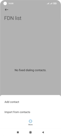 Press Add contact.