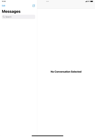 Slide right or left on the screen using four or five fingers to switch between running applications.