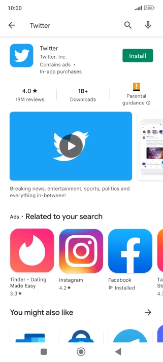 Press Twitter.