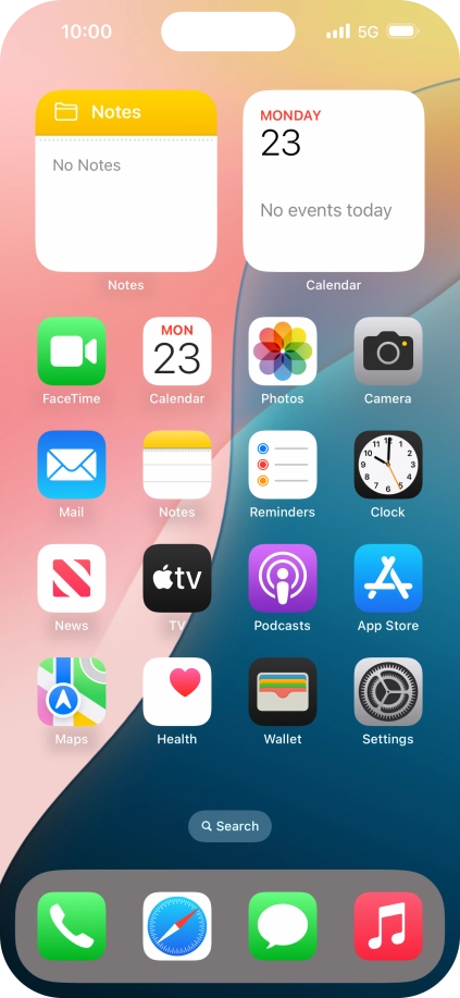 The network mode icon shows the network mode currently used by your phone.