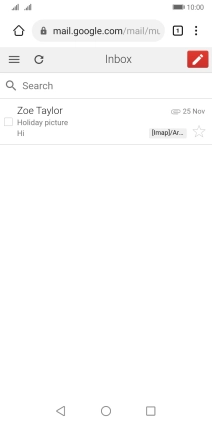 You can now use Gmail on your phone.