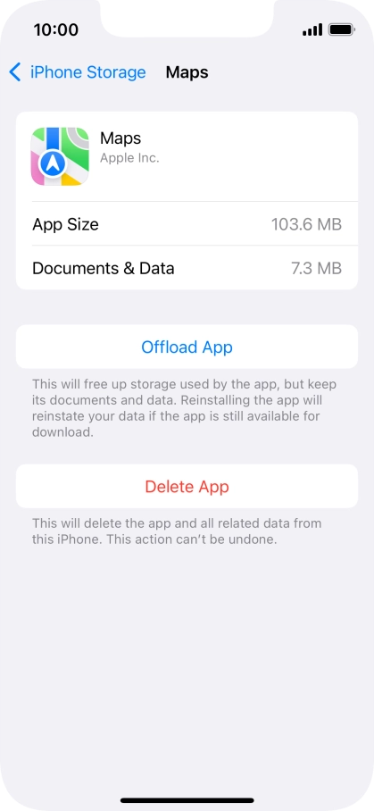 Press Offload App.