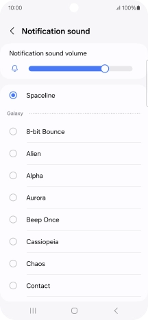 Press the required message tones to hear them.