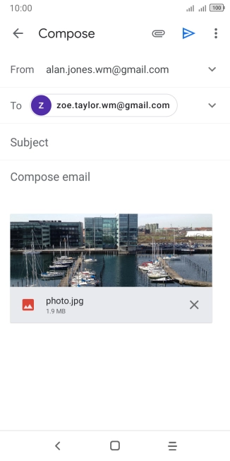 Press Subject and key in the required subject.