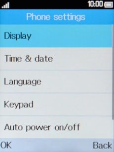 Select Language.