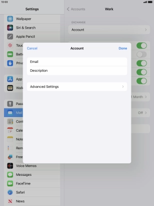 Press Advanced Settings.