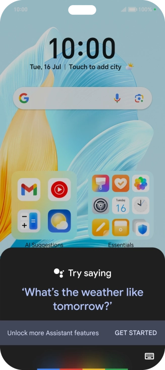 Say, in your own words, what you would like your phone to do, e.g.: OPEN [application], CALL [contact], SEARCH FOR [information]. It's not necessary to use a specific command for each function.