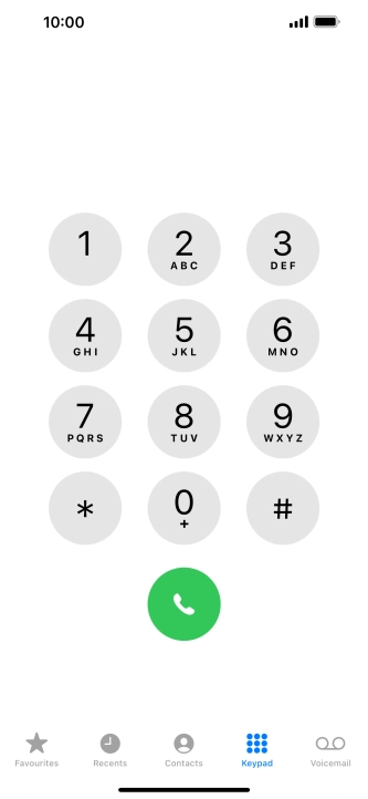Press Recents.