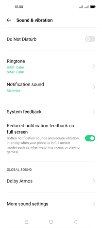 Press Ringtone.