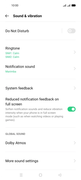 Press Ringtone.