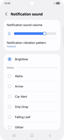 Press the required message tones to hear them.