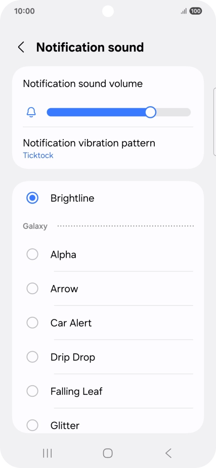Press the required message tones to hear them.