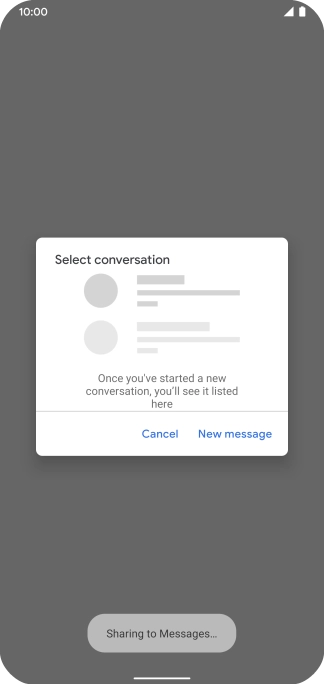 Press New message.