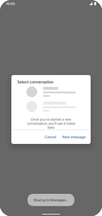 Press New message.