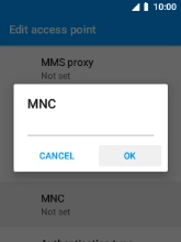 Key in 15 and select OK.