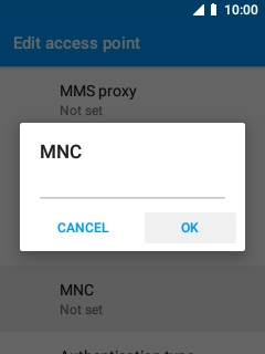 Key in 15 and select OK.