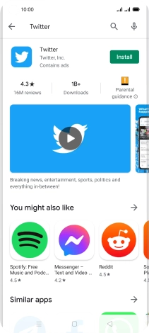 Press Twitter.