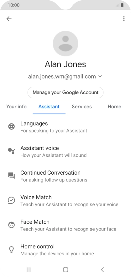 Press Languages and follow the instructions on the screen to select the required language.