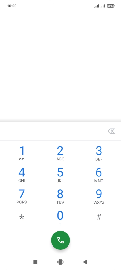 Press and hold number key 1.