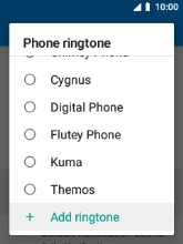 Select Add ringtone.