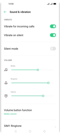 Press ‹SIM› Ringtone.
