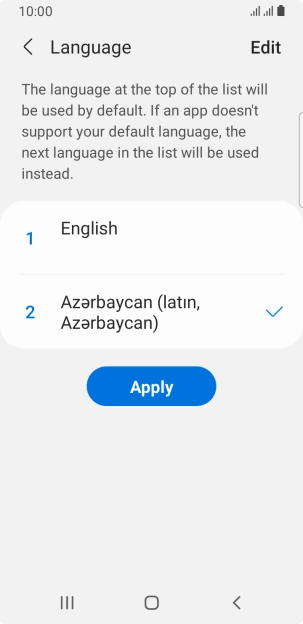 Press Apply.