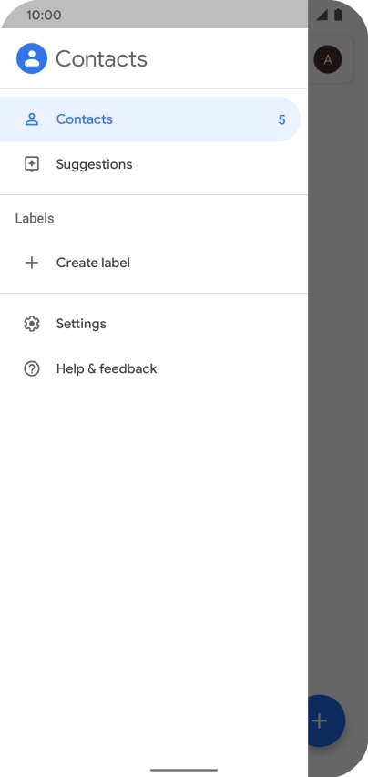 Press Settings.