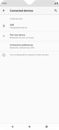 Press Connection  preferences.