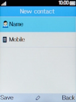 Select Name and key in the required name.