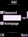 Select the field below 