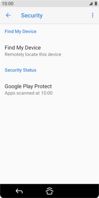 Press Find My Device.