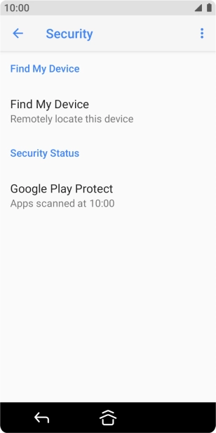 Press Find My Device.