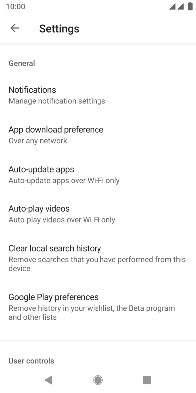 Press Auto-update apps.