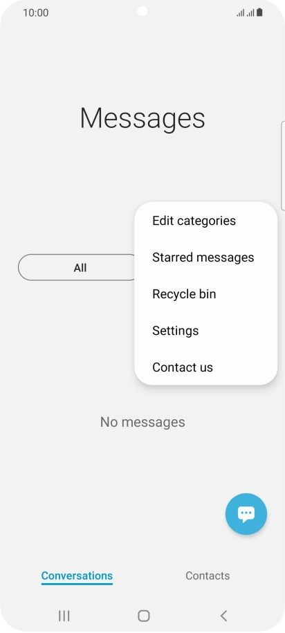Press Settings.
