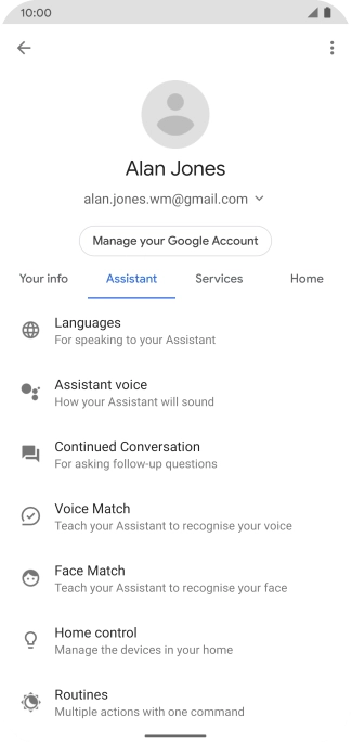 Press Languages and follow the instructions on the screen to select the required language.