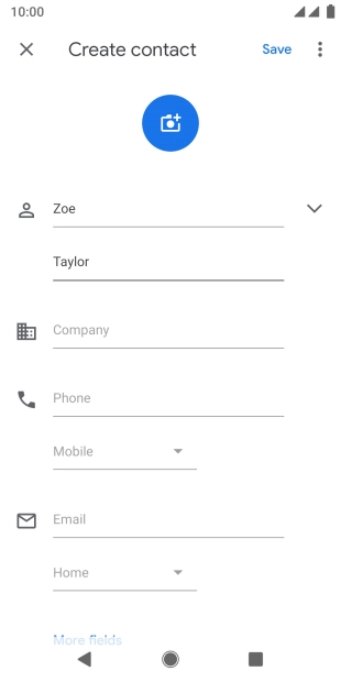 Press Phone and key in the phone number.
