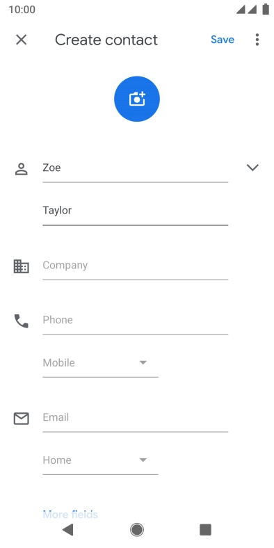 Press Phone and key in the phone number.