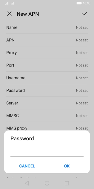 Key in wap and press OK.