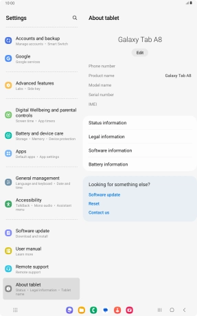 Press Software information.